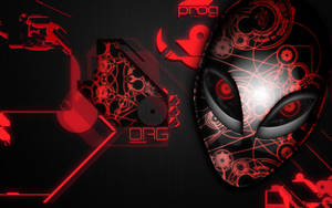 Red Alienware Art Ultra Hd Wallpaper