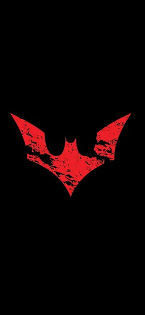 Red And Black Bat Iphone Wallpaper