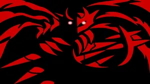 Red And Black Giratina Wallpaper