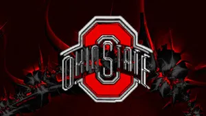 Red And Black Ohio State Logo Wallpaper