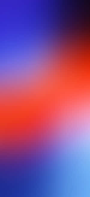 Red And Blue Blurred For Iphone Wallpaper