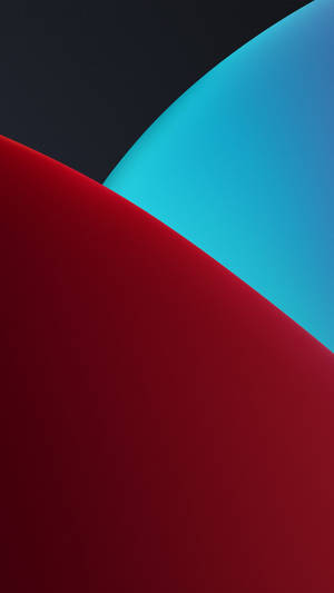 Red And Blue Curves Wallpaper
