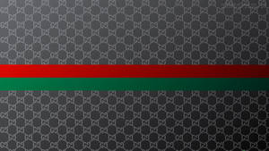 Red And Green Gucci Stripe Wallpaper