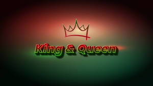 Red And Green King And Queen Wallpaper