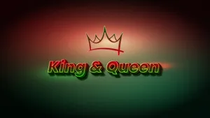 Red And Green King And Queen Wallpaper