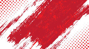 Red And White Grunge Polka Dot Wallpaper