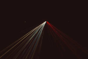 Red And White Lights Trailing Wallpaper