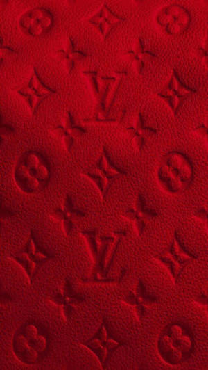 Red Baddie Louis Vuitton Wallpaper