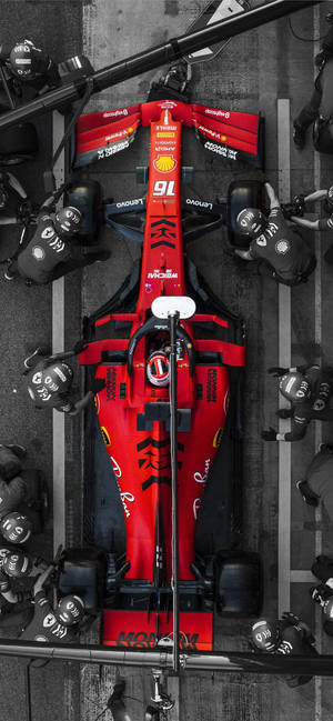 Red Baron Michael Schumacher Phone Wallpaper