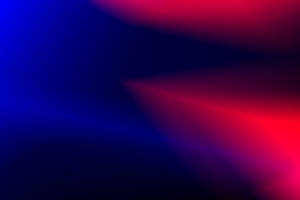 Red Blue Light Gradient Holographic Wallpaper