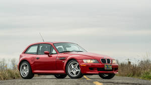Red Bmw M3 Side View Wallpaper