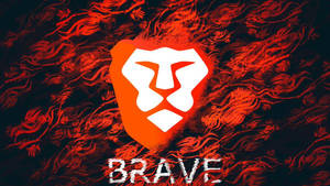 Red Brave Browser Wallpaper
