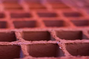 Red Brick Molds Wallpaper