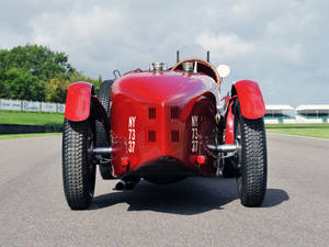 Red Bugatti Type 51 Front Iphone Wallpaper