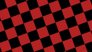 Red Checkered - A Crisp And Stylish Look Wallpaper