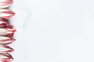 Red Chicories Plain Hd Wallpaper