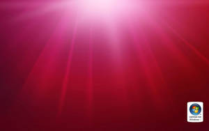 Red Color With White Glow Wallpaper