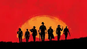 Red Dead Redemption 2 4k Gang Wallpaper