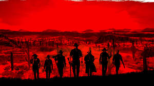 Red Dead Redemption 2 4k Red Wallpaper