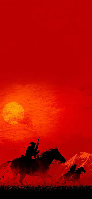 Red Dead Redemption Red Sky Wallpaper