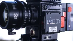 Red Dsmc2 Video Camera Wallpaper