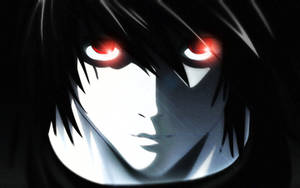 Red Eyes Death Note L Wallpaper