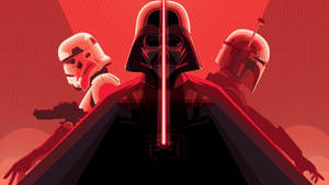 Red Filter On Star Wars Wallpaper