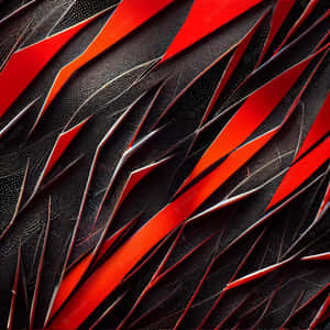 Red Gaming Sharp Texture Wallpaper