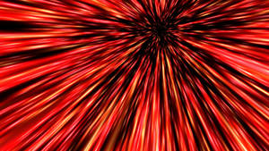 Red Holographic Light Speed Wallpaper