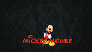 Red Mickey Mouse Hd Wallpaper