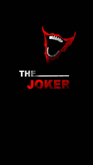 Red Mouth Joker Iphone Wallpaper
