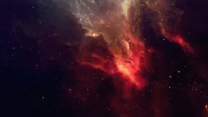 Red Nebula 1920x1080 Hd Space Wallpaper