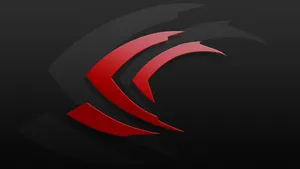 Red Nvidia Eye Logo Wallpaper