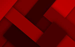 Red Rectangular Material Design Wallpaper