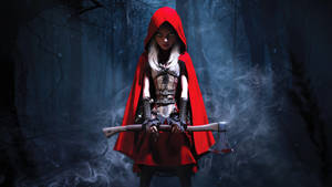 Red Riding Hood With Blade Wallpaper