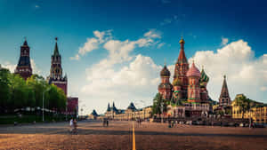 Red Square Moscow Russia Landscape Wallpaper