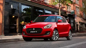 Red Suzuki Swift 2017 Wallpaper