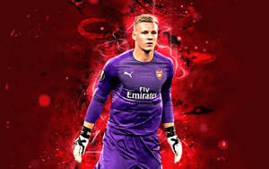 Red-themed Bernd Leno Wallpaper