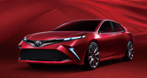 Red Toyota Camry Xse Wallpaper