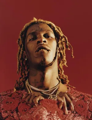 Red Young Thug Phone Wallpaper