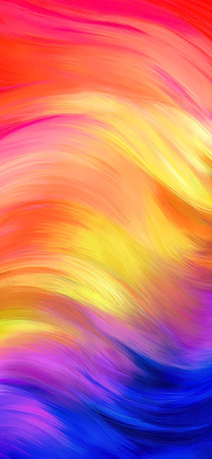 Redmi 9 Multicolor Wave Stroke Wallpaper
