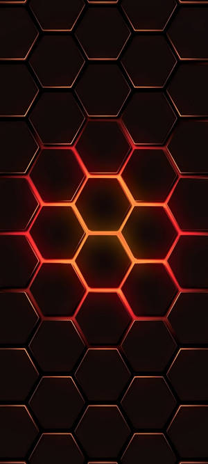Redmi Note 10 Electronic Honeycomb Wallpaper