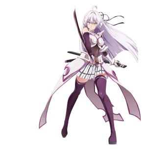 Download Redo Of Healer Kureha Silver Hair Wallpaper