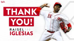 Reds Raisel Iglesias Appreciation Wallpaper