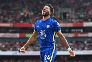 Reece James Open Mouth Wallpaper