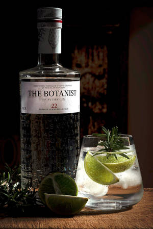 Refreshing Gin & Tonic Mix With The Botanist Islay Dry Gin Wallpaper