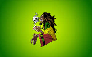 Reggae Vibes - Rastafarian Colors Of Jamaican Music Wallpaper