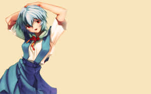 Rei Ayanami - Mysterious And Beautiful Anime Character Wallpaper