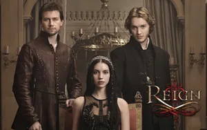 Reign Main Cast Poster Wallpaper