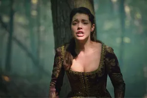 Reign Queen Mary Stuart In Forest Wallpaper